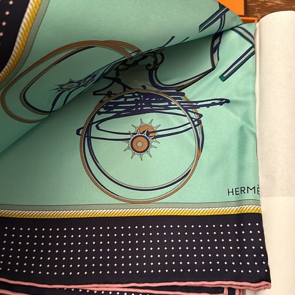 Hermes Silk Scarf - Picture 2 of 6
